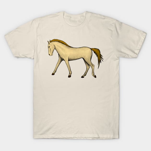 Horse T-Shirt by Akman